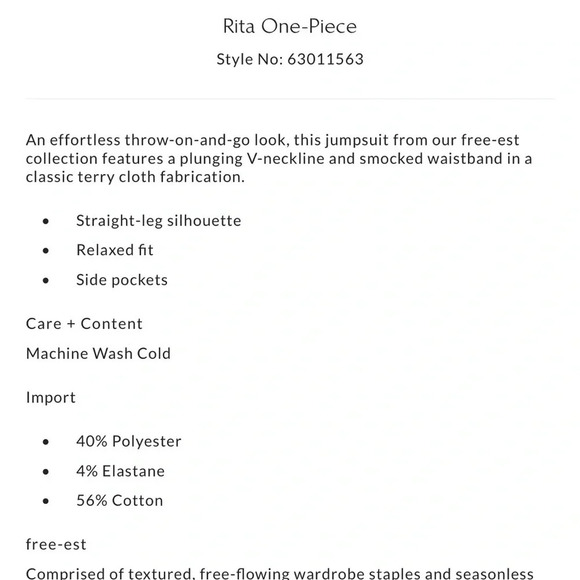 Free People Beach Rita One Piece Jumpsuit - Picture 6 of 11